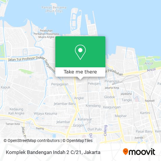 Komplek Bandengan Indah 2 C/21 map