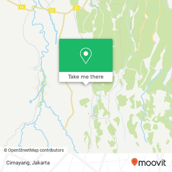 Cimayang map