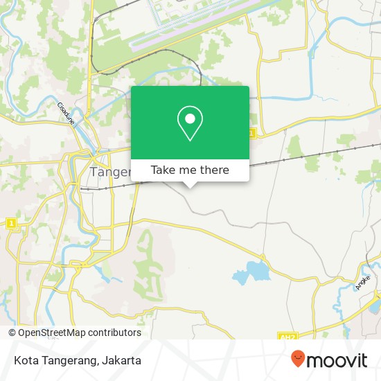 Kota Tangerang map