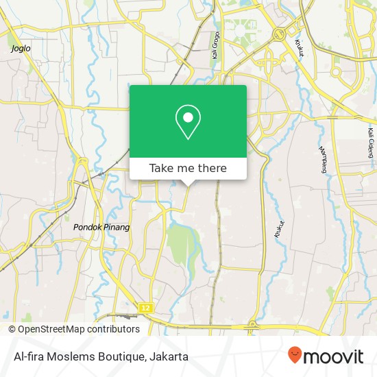 Al-fira Moslems Boutique map