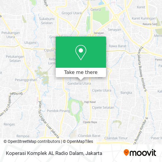 Koperasi Komplek AL Radio Dalam map