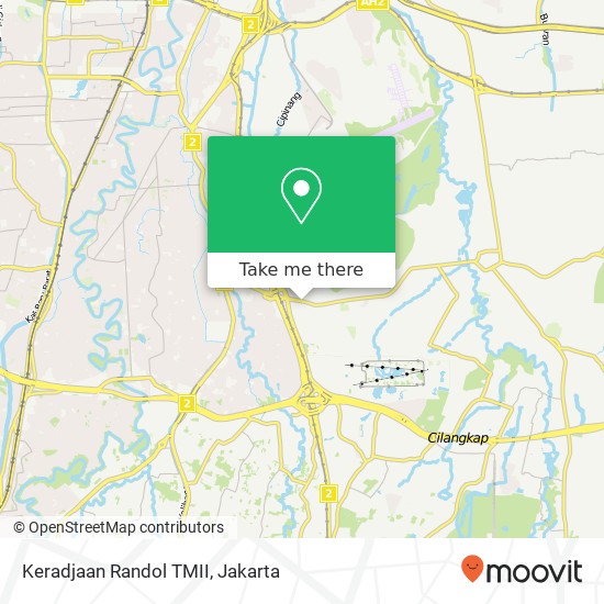 Keradjaan Randol TMII map