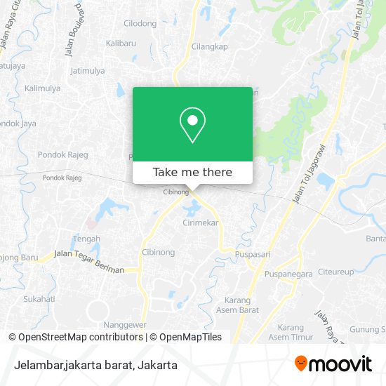 Jelambar,jakarta barat map