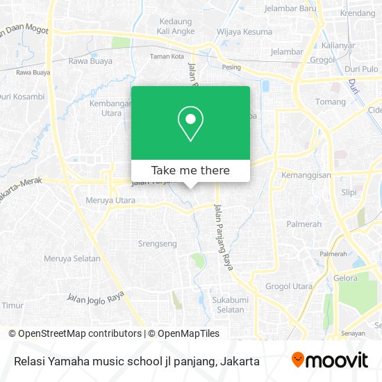 Relasi Yamaha music school jl panjang map