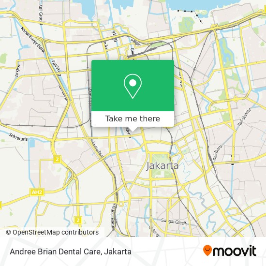 Andree Brian Dental Care map