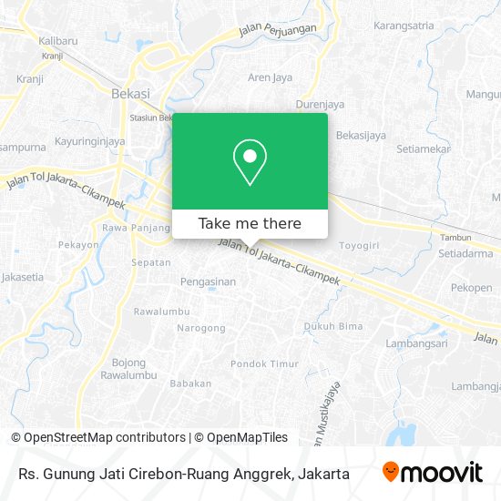 Rs. Gunung Jati Cirebon-Ruang Anggrek map