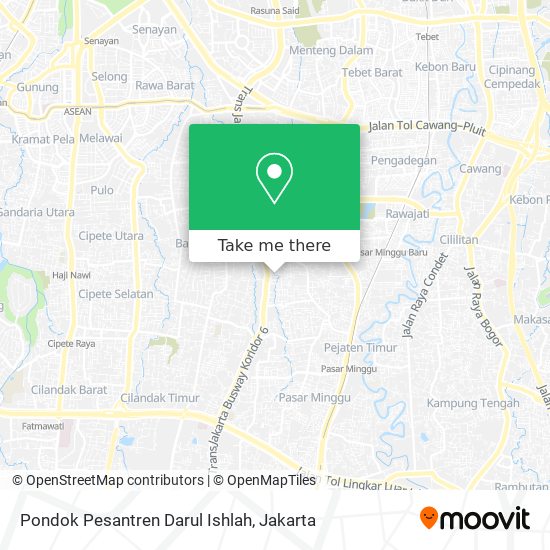 Pondok Pesantren Darul Ishlah map