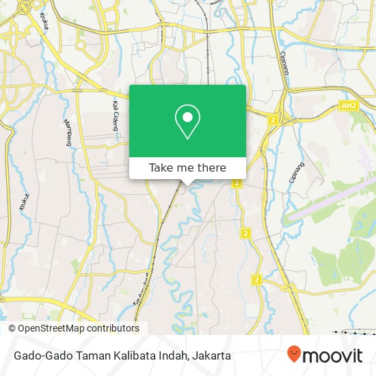 Gado-Gado Taman Kalibata Indah map