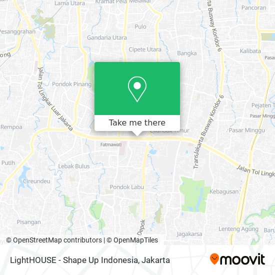 LightHOUSE - Shape Up Indonesia map
