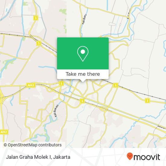 Jalan Graha Molek I map