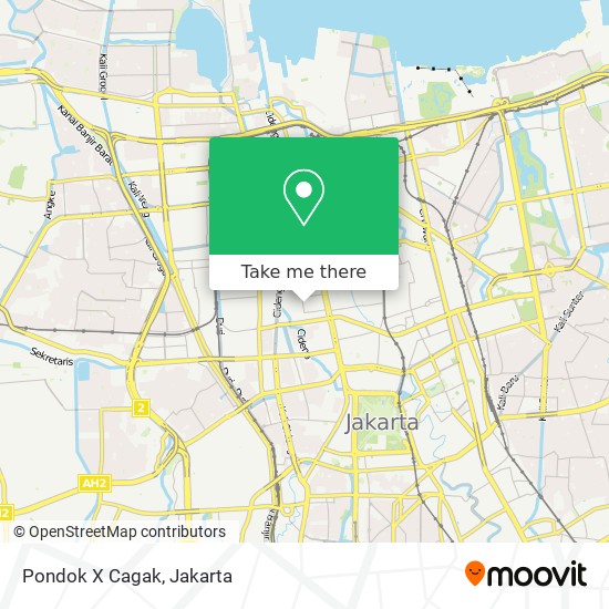 Pondok X Cagak map