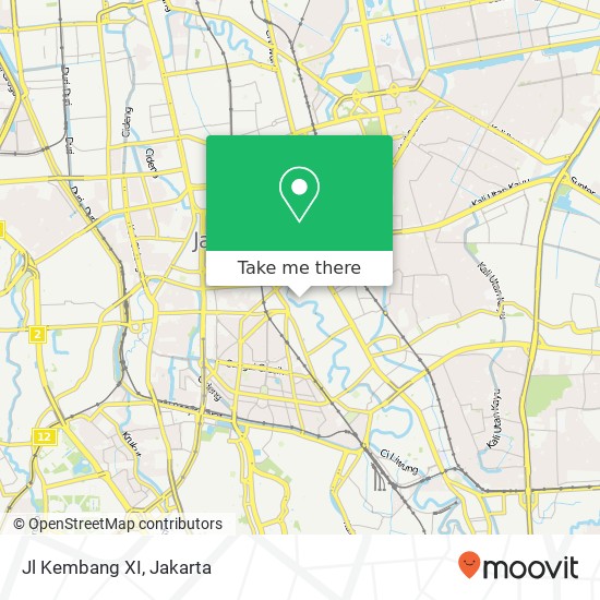 Jl Kembang XI map