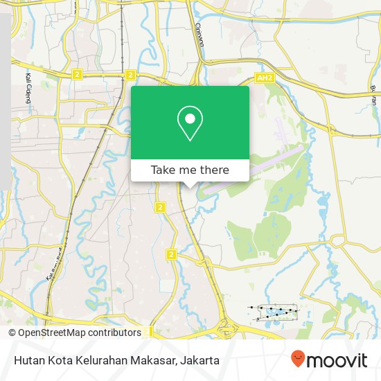 Hutan Kota Kelurahan Makasar map