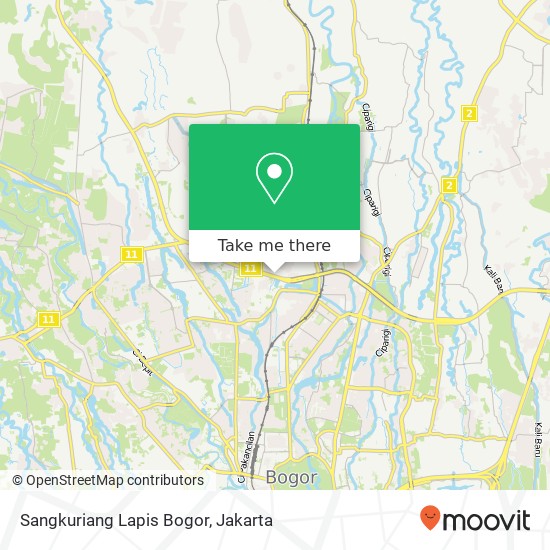 Sangkuriang Lapis Bogor map