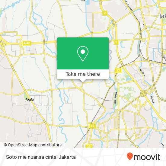 Soto mie nuansa cinta map