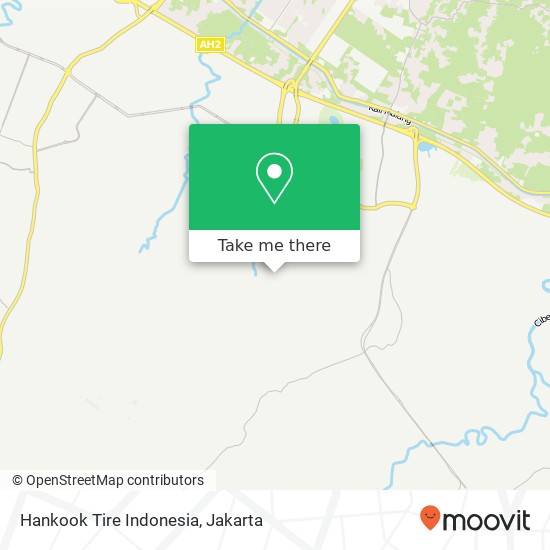 Hankook Tire Indonesia map