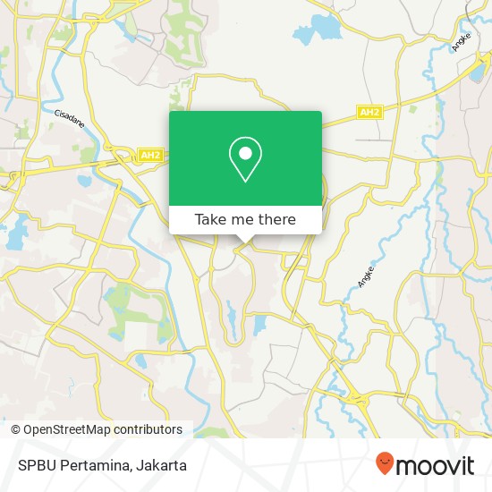 SPBU Pertamina map