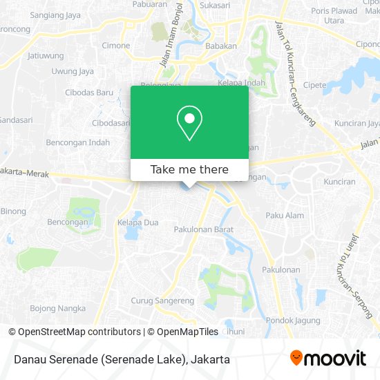 Danau Serenade (Serenade Lake) map