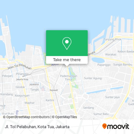Jl. Tol Pelabuhan, Kota Tua map