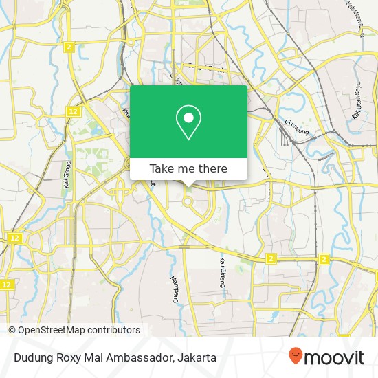 Dudung Roxy Mal Ambassador map