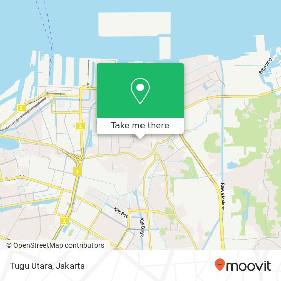 Tugu Utara map