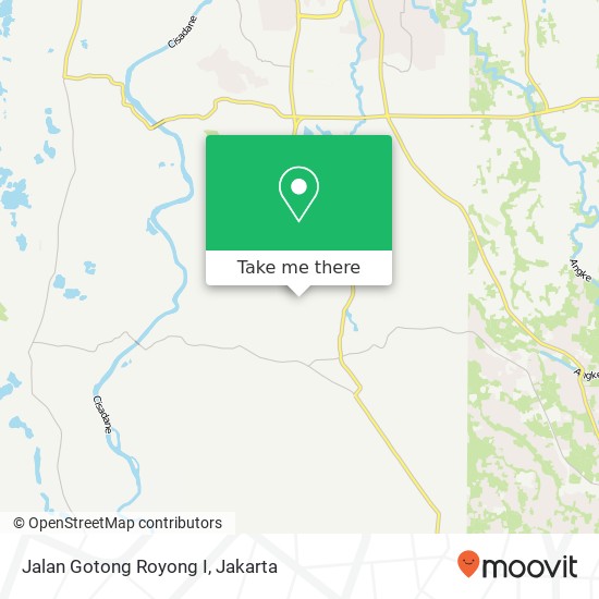 Jalan Gotong Royong I map