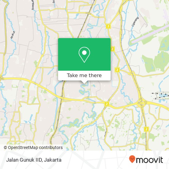 Jalan Gunuk IID map