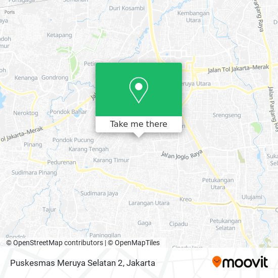 Puskesmas Meruya Selatan 2 map