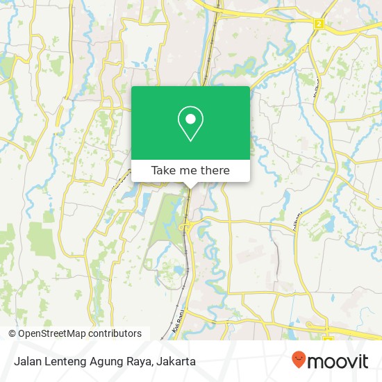 Jalan Lenteng Agung Raya map