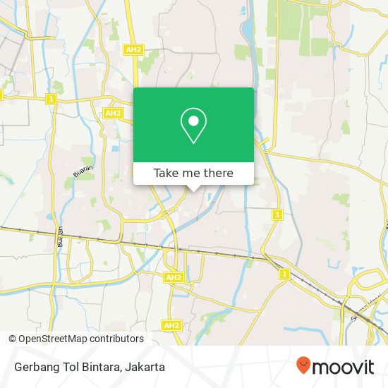 Gerbang Tol Bintara map