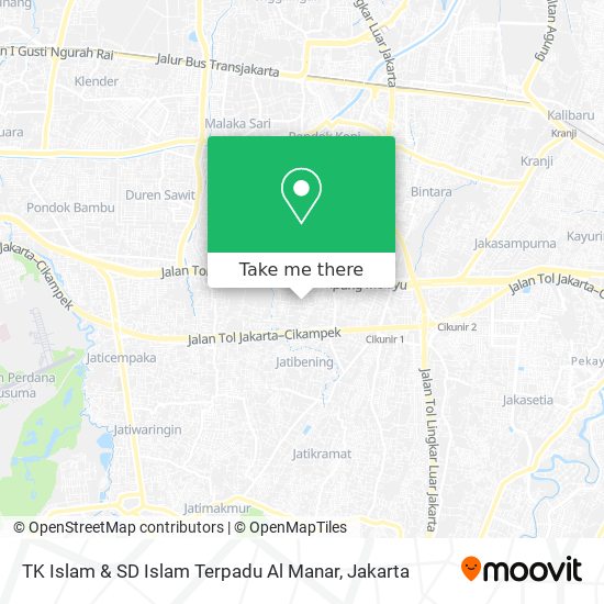 TK Islam & SD Islam Terpadu Al Manar map