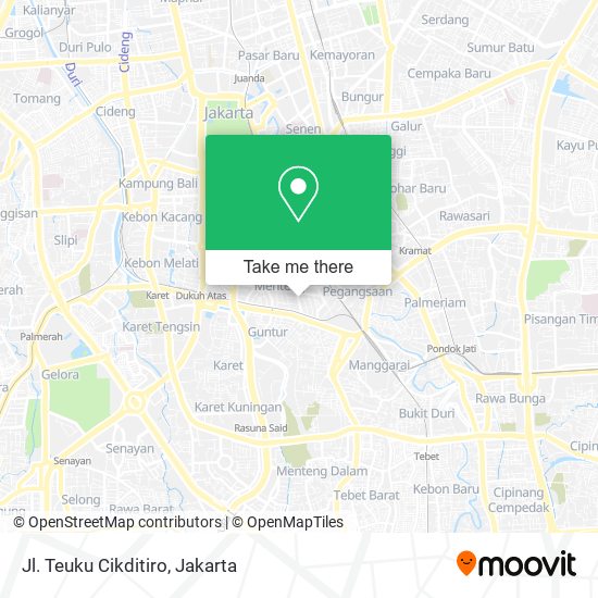 Jl. Teuku Cikditiro map