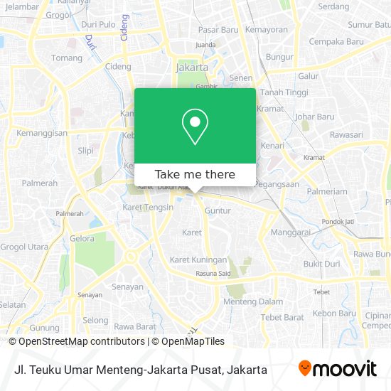 Jl. Teuku Umar Menteng-Jakarta Pusat map