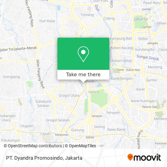 PT. Dyandra Promosindo map