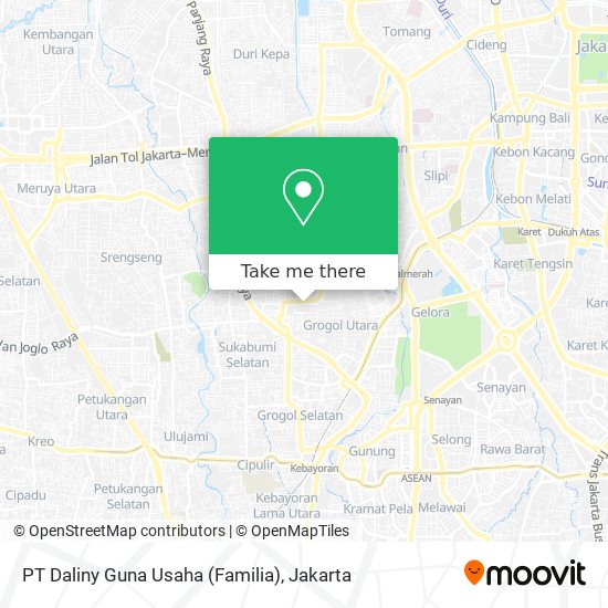 PT Daliny Guna Usaha (Familia) map