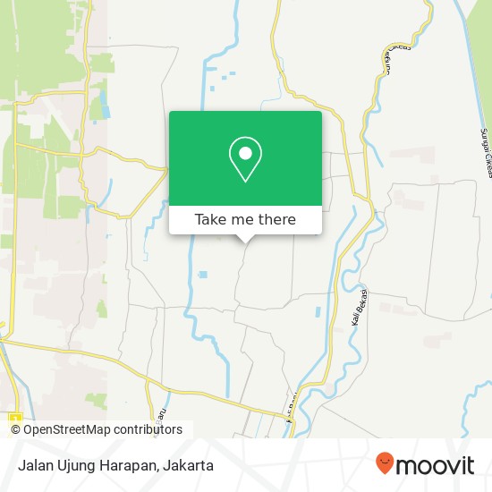 Jalan Ujung Harapan map