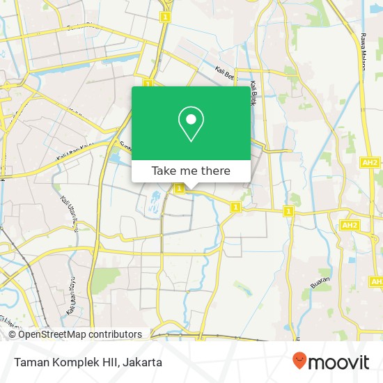 Taman Komplek HII map