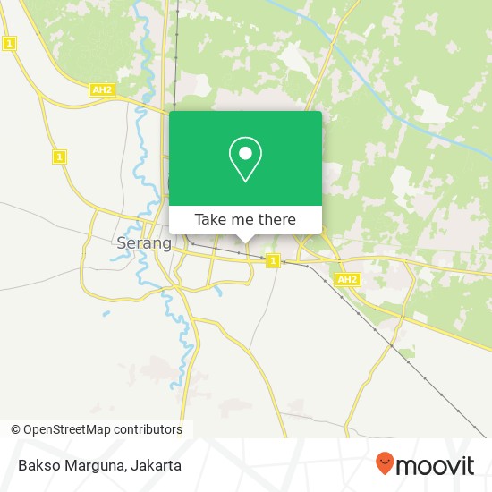 Bakso Marguna map