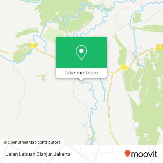 Jalan Labuan Cianjur map