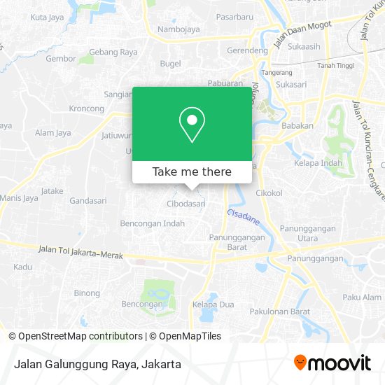 Jalan Galunggung Raya map