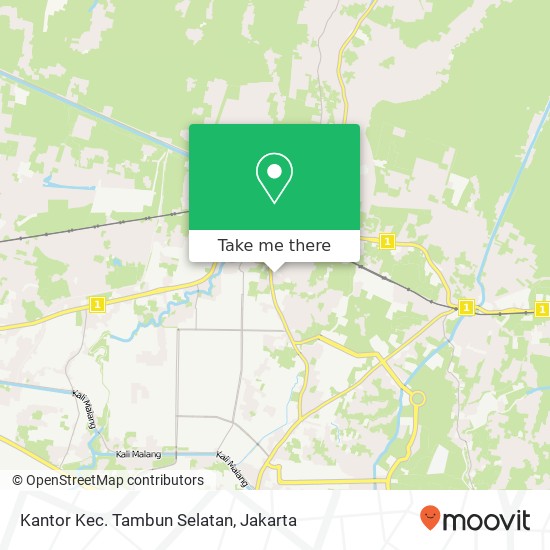 Kantor Kec. Tambun Selatan map