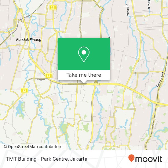 TMT Building - Park Centre map