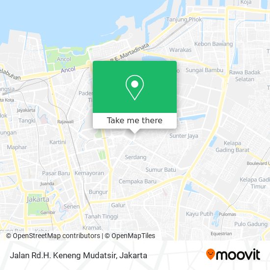 Jalan Rd.H. Keneng Mudatsir map
