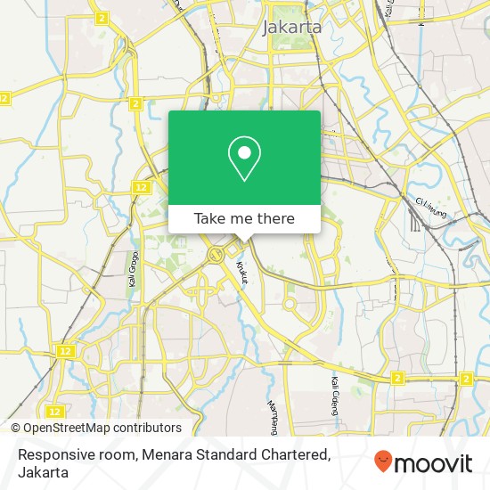 Responsive room, Menara Standard Chartered map