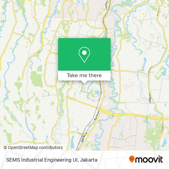 SEMS Industrial Engineering UI map