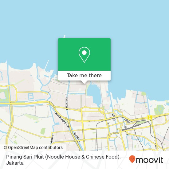 Pinang Sari Pluit (Noodle House & Chinese Food) map