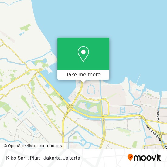 Kiko Sari , Pluit , Jakarta map