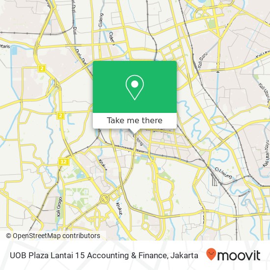 UOB Plaza Lantai 15 Accounting & Finance map