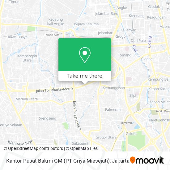 Kantor Pusat Bakmi GM (PT Griya Miesejati) map