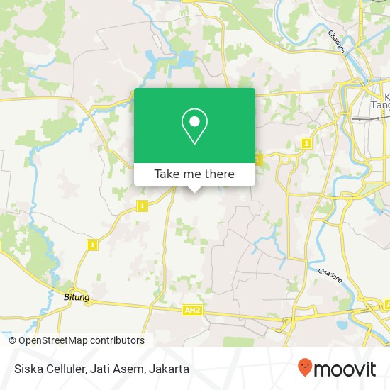 Siska Celluler, Jati Asem map